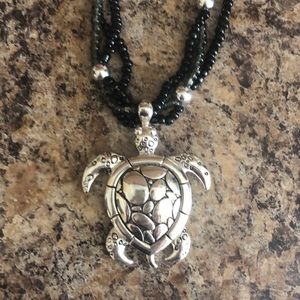 Beaded Turtle Necklace 🐢🐢